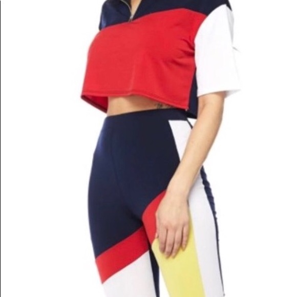 Colorblock matching Set - Picture 3 of 3